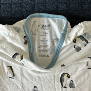 Kyte BABY Penguin long sleeve shirt